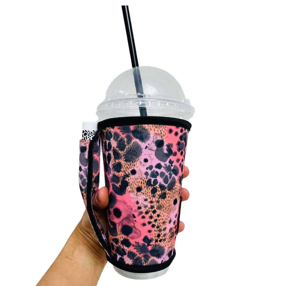Blushing Leopard Large / XL Bottomless Handler™ - Drink Handlers