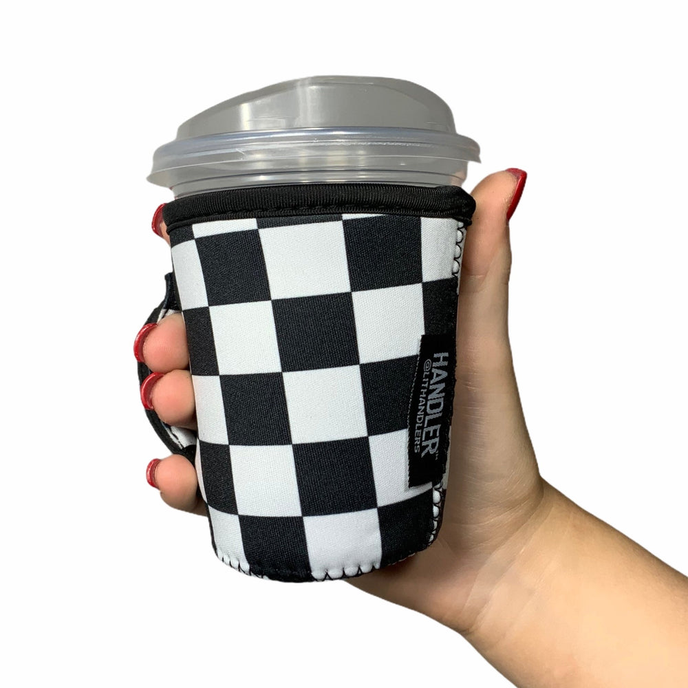 Checkerboard Small & Medium Coffee Handler™ - Drink Handlers