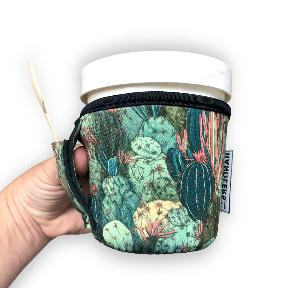 Coral Cactus Pint Size Ice Cream Handler™ - Drink Handlers