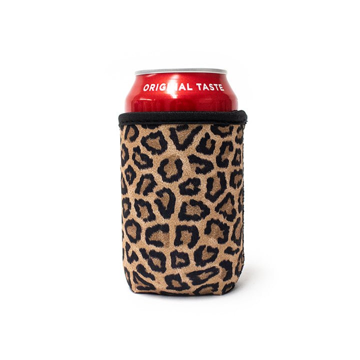 Leopard 12oz Regular Can Sleeve - Drink Handlers