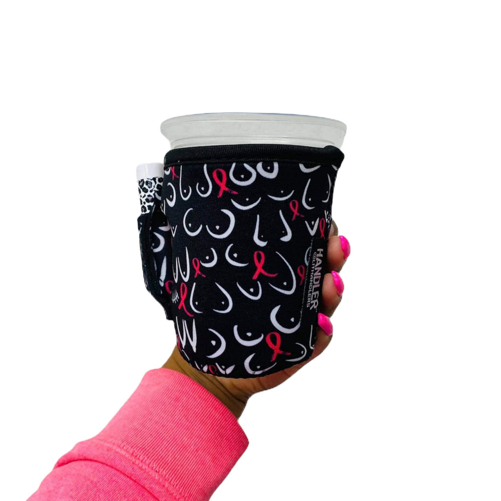 Pink Ribbon Small & Medium Coffee Handler™ - Drink Handlers