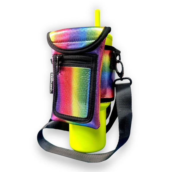 Radiant Rainbow Wrap Around Drink Pocket - Drink Handlers