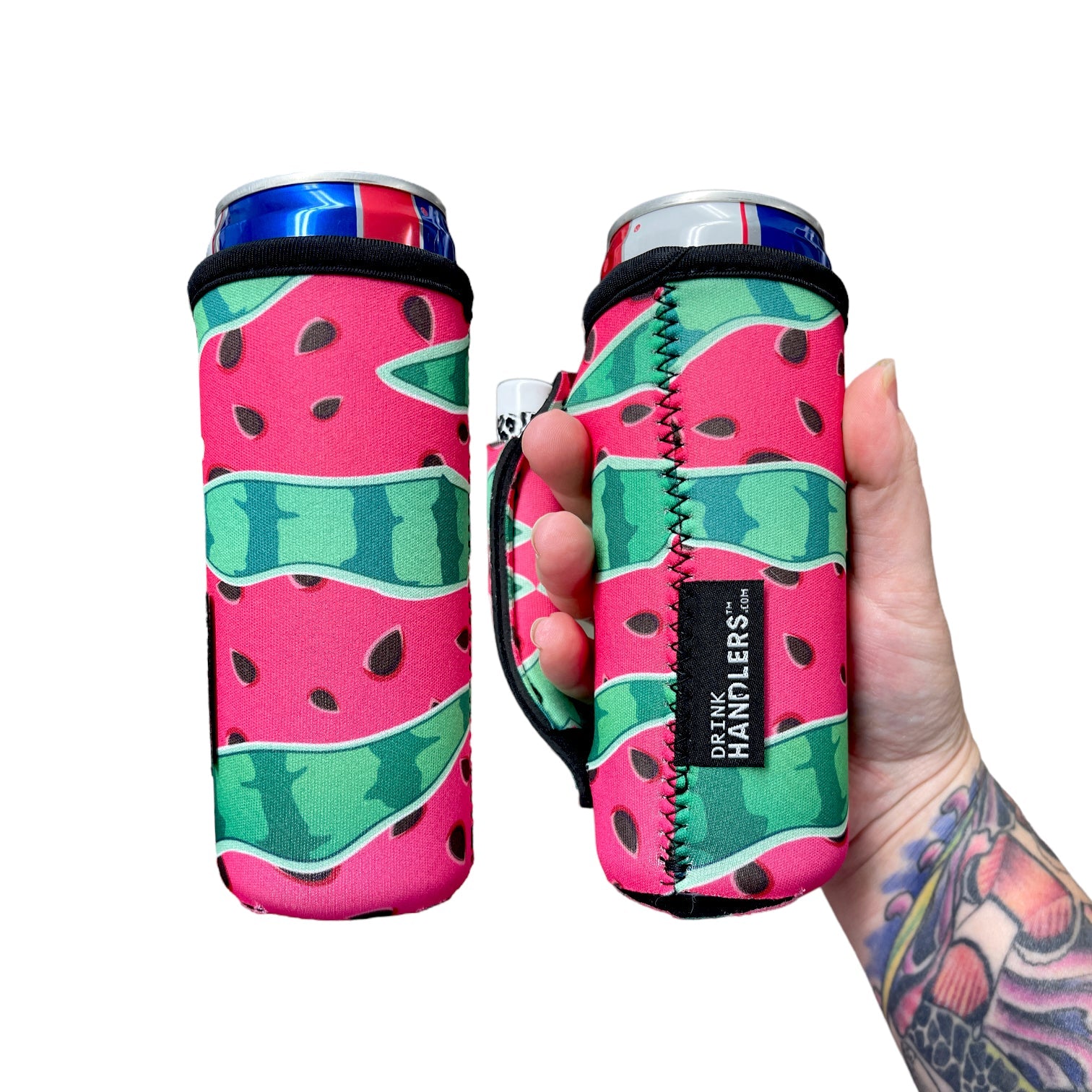 Watermelon Design Stainless Steel Slim Can Holder