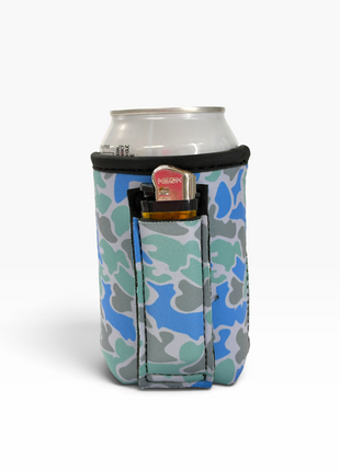 Salt Water Camo 12oz Regular Can Handler™