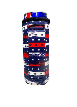 12oz Slim Can Sleeve with Single Handle Doorbuster - Drink Handlers