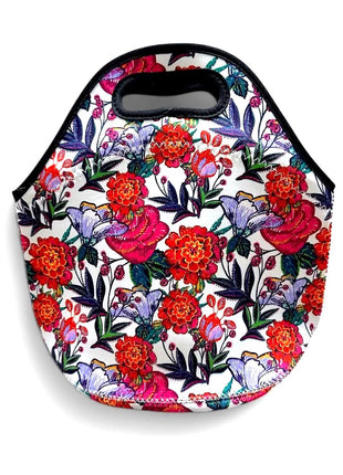 Floral Lunch Bag Tote