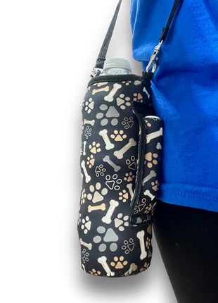 16oz Water Bottle Handler W/ Carrying Strap - Drink Handlers