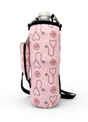 16oz Water Bottle Handler W/ Carrying Strap - Drink Handlers