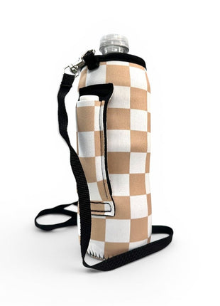 16oz Water Bottle Handler W/ Carrying Strap - Drink Handlers
