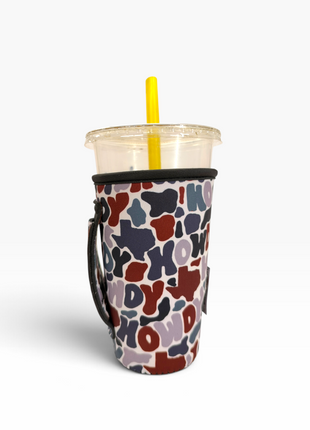Howdy Texas 20oz Large Coffee / Tea / Tumbler Handler™