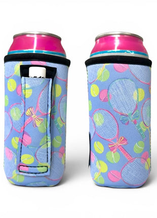 Preppy Tennis 12-16oz Slim Can Handler™