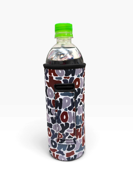 Howdy Texas 16-24oz Soda & Water Bottle / Tallboy Can Handler™
