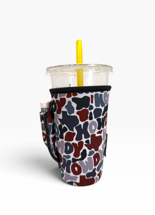 Howdy Texas 20oz Large Coffee / Tea / Tumbler Handler™