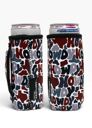 Howdy Texas 12-16oz Slim Can Handler™