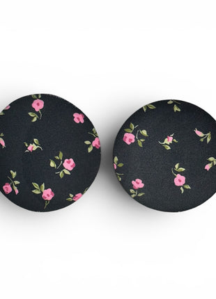 Cottage Rose Neoprene Car Coasters