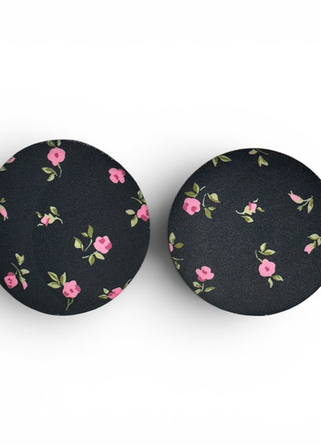 Cottage Rose Neoprene Car Coasters