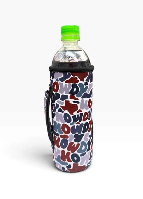 Howdy Texas 16-24oz Soda & Water Bottle / Tallboy Can Handler™