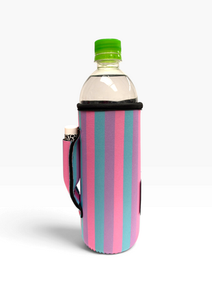 Sugar Stripes 16-24oz Soda & Water Bottle / Tallboy Can Handler™