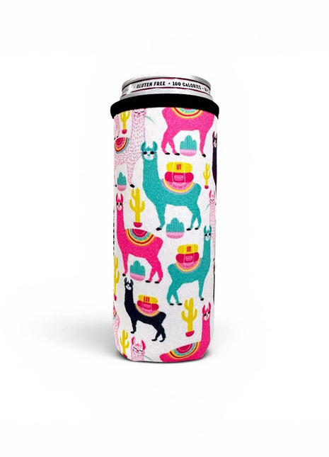 Llama Llama 12oz Slim Can Sleeve