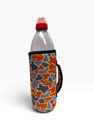 Burnt Texas Camo 16-24oz Soda & Water Bottle / Tallboy Can Handler™