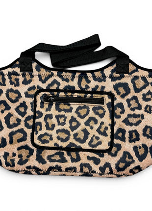 Leopard Neoprene Tote