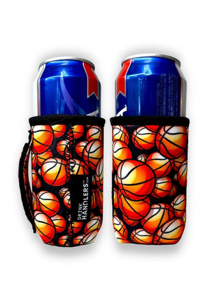 Basketball 12oz Stubby Can Handler™ - Drink Handlers