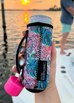 Beach Babe 12oz Slim Can Handler™ - Drink Handlers