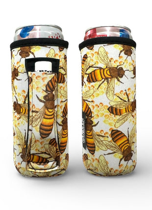Bee 12oz Slim Can Handler™ - Drink Handlers