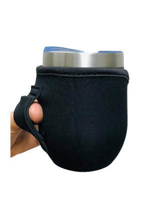 Black 12oz Wine Tumbler Handler™ - Drink Handlers