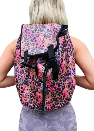Blushing Leopard Backpack - Drink Handlers