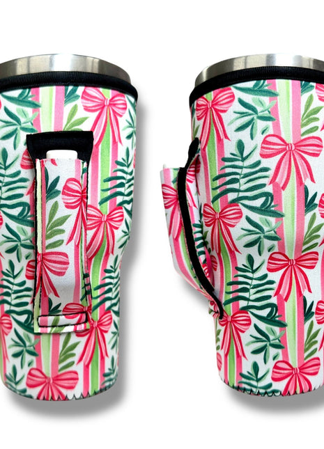 Christmas Bows 30oz Tumbler Handler™ - Drink Handlers