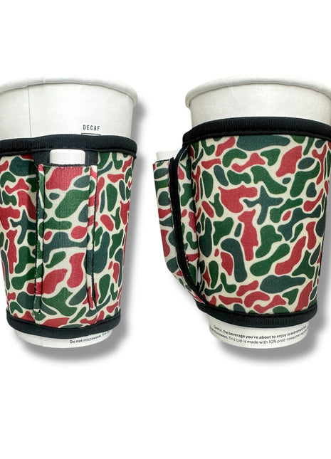 Christmas Camo Small / Medium Bottomless Handler™ - Drink Handlers