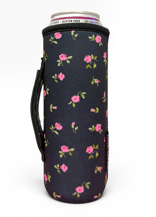 Cottage Rose 16 - 24oz Soda & Water Bottle / Tallboy Can Handler™ - Drink Handlers