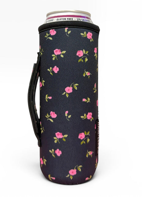 Cottage Rose 16 - 24oz Soda & Water Bottle / Tallboy Can Handler™ - Drink Handlers