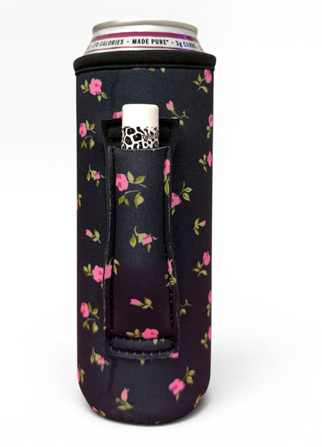 Cottage Rose 16 - 24oz Soda & Water Bottle / Tallboy Can Handler™ - Drink Handlers