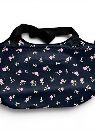 Cottage Rose Neoprene Tote - Drink Handlers
