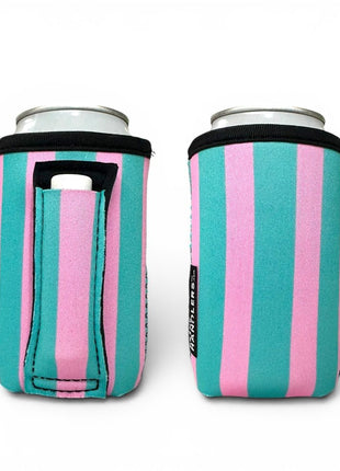 Cotton Candy Stripes 12oz Regular Can Handler™ - Drink Handlers