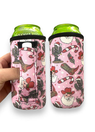Cowboy Santa 16oz Can Handler™ - Drink Handlers
