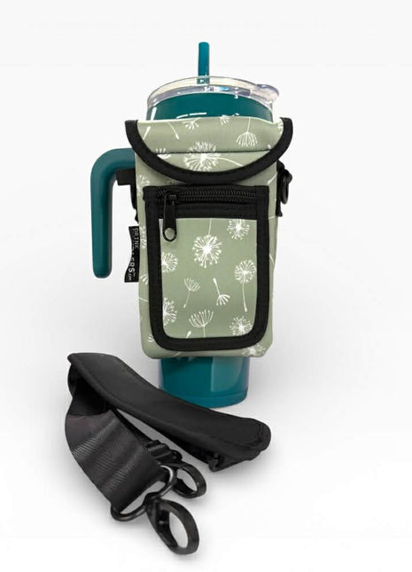 Dandelions Wrap Around Drink Pocket - Drink Handlers