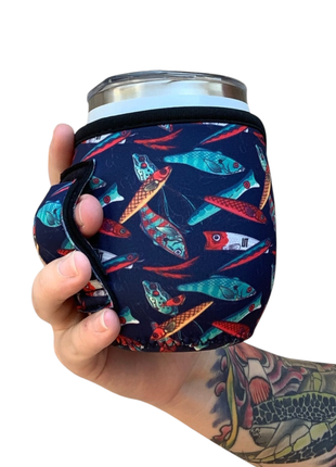 Fishing Lures 12oz Wine Tumbler Handler - Drink Handlers