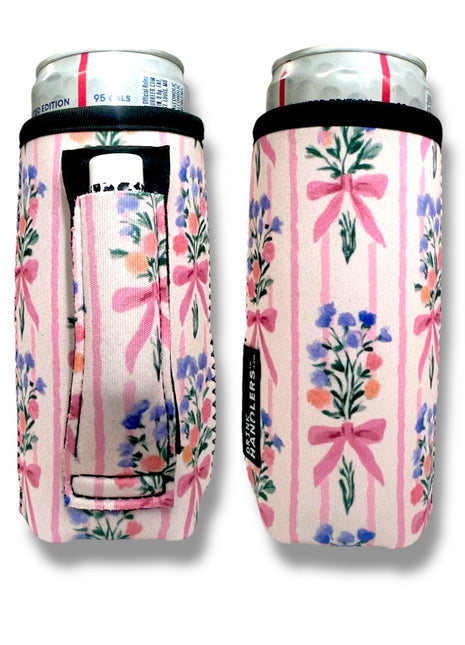 Floral Bouquet 12 - 16oz Slim Can Handler™ - Drink Handlers