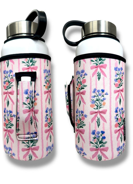 Floral Bouquet 30oz Tumbler Handler™ - Drink Handlers