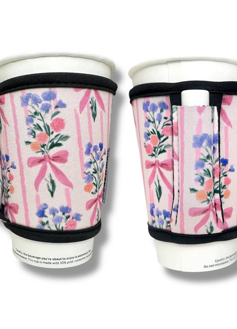 Floral Bouquet Small / Medium Bottomless Handler™ - Drink Handlers