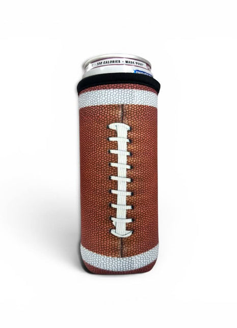Football 12oz Slim Can Sleeve - Drink Handlers