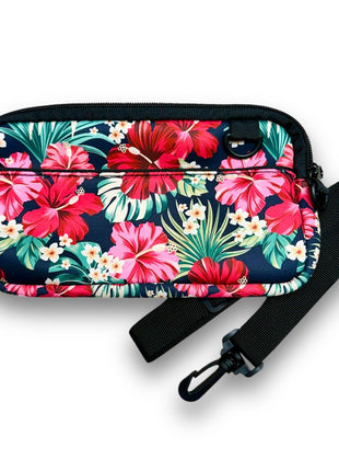 Hibiscus Cross Body Purse - Drink Handlers