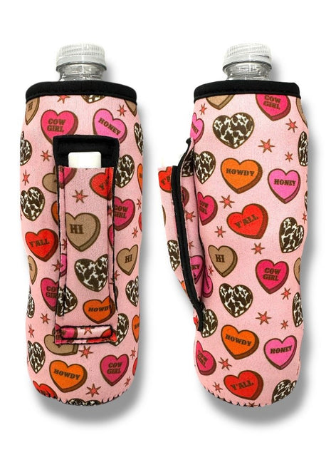 Howdy Sweetheart 16 - 24oz Soda & Water Bottle / Tallboy Can Handler™ - Drink Handlers
