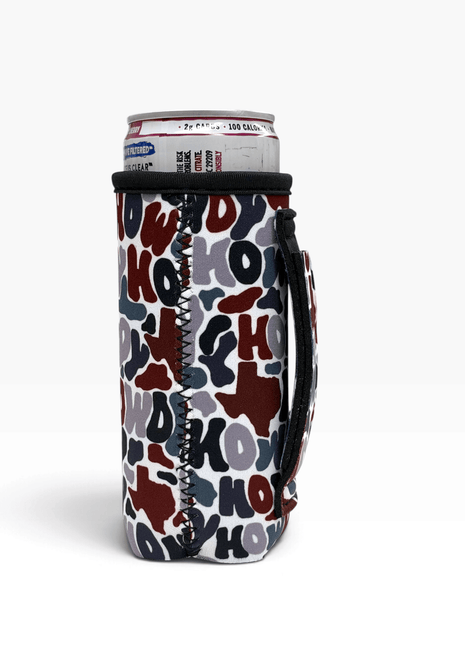 Howdy Texas 12-16oz Slim Can Handler™ - Drink Handlers