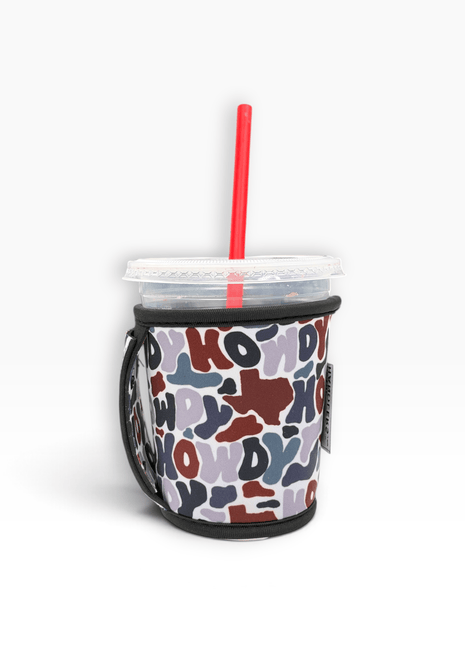 Howdy Texas Small / Medium Bottomless Handler™ - Drink Handlers