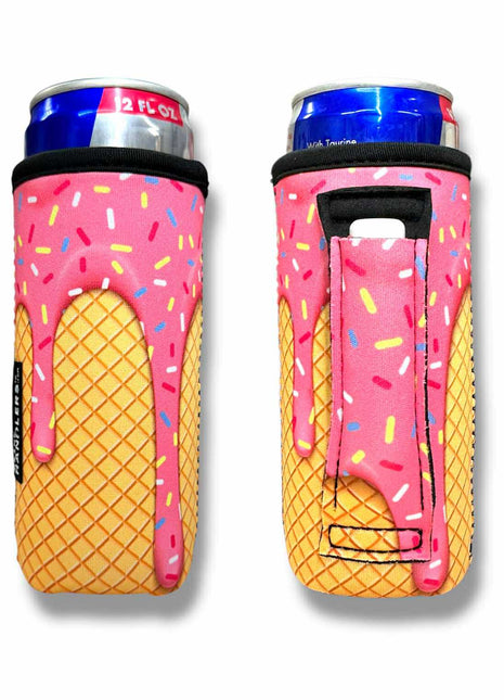 Ice Cream Drip 12 - 16oz Slim Can Handler™ - Drink Handlers