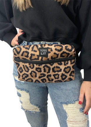 Leopard Fanny Packin' Tote - Drink Handlers
